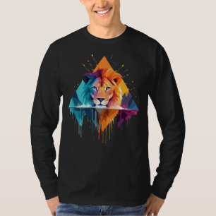 Camiseta Naturaleza animal de la vida salvaje de los leones