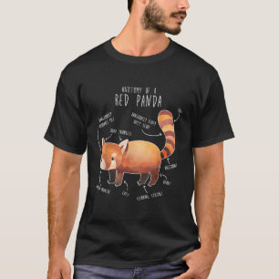 Camiseta Naturaleza animal salvaje de la anatomía del panda