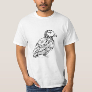 Camiseta Naturaleza animal salvaje de Puffin Tatuaje de art
