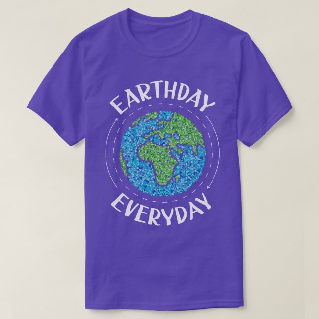 Camiseta Naturaleza climática cotidiana (Diseño del anverso)