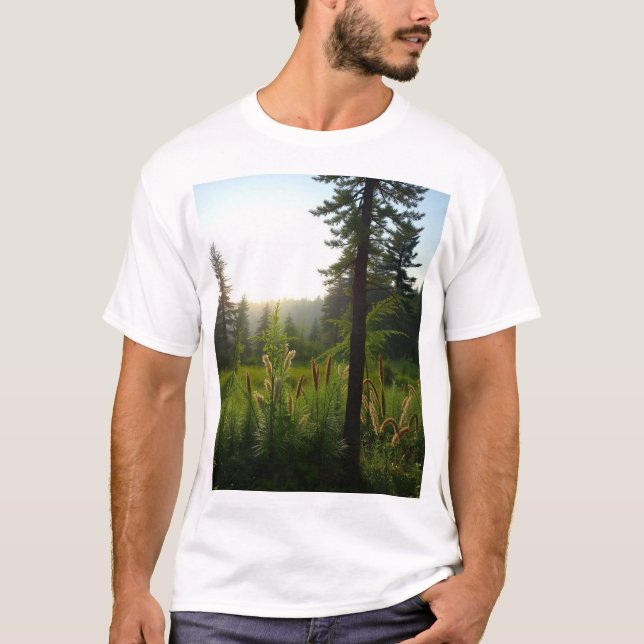 Camiseta Naturaleza con tigre (Anverso)