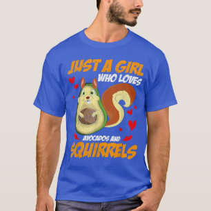 Camiseta Naturaleza de aguacate animal amante Chicas Corazó