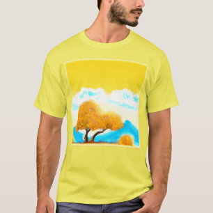 Camiseta "Naturaleza de color Naranja" Foto Cuta. ¡Hazte co