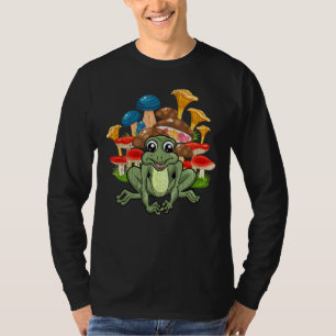 Camiseta Naturaleza de hongos Amfibio Animal Cute Frog Mush