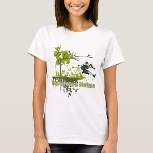 Camiseta Naturaleza de la experiencia