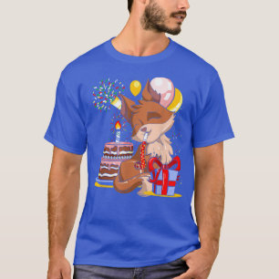 Camiseta Naturaleza de la fiesta de cumpleaños animal amant