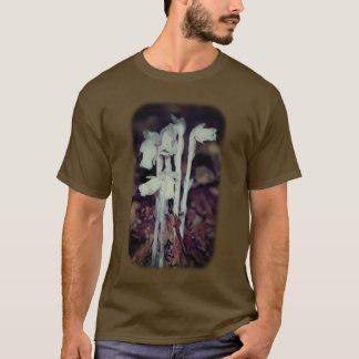 Camiseta Naturaleza de la flor silvestre de los tubos rosad