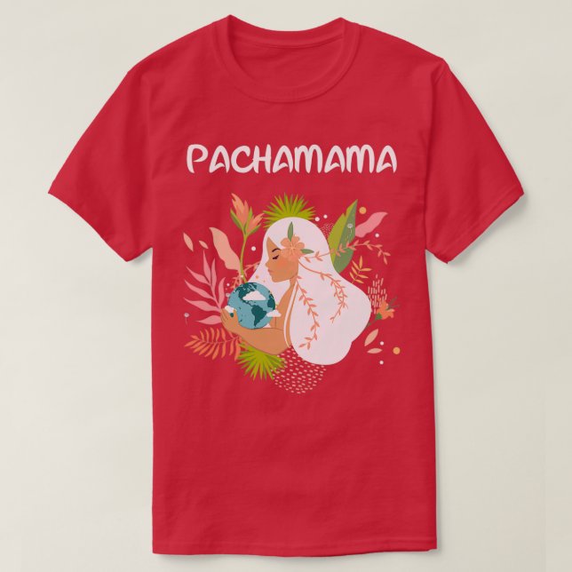Camiseta Naturaleza de la Pachamama 1  (Diseño del anverso)