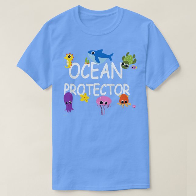Camiseta Naturaleza de la protección del medio ambiente (Diseño del anverso)