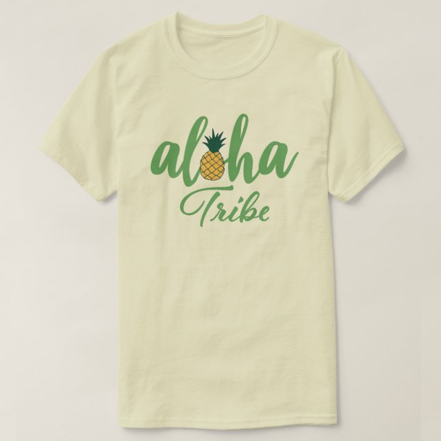 Camiseta Naturaleza de la tribu Aloha (Diseño del anverso)