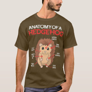 Camiseta Naturaleza de la vida silvestre Otoño Hedgehog Ana
