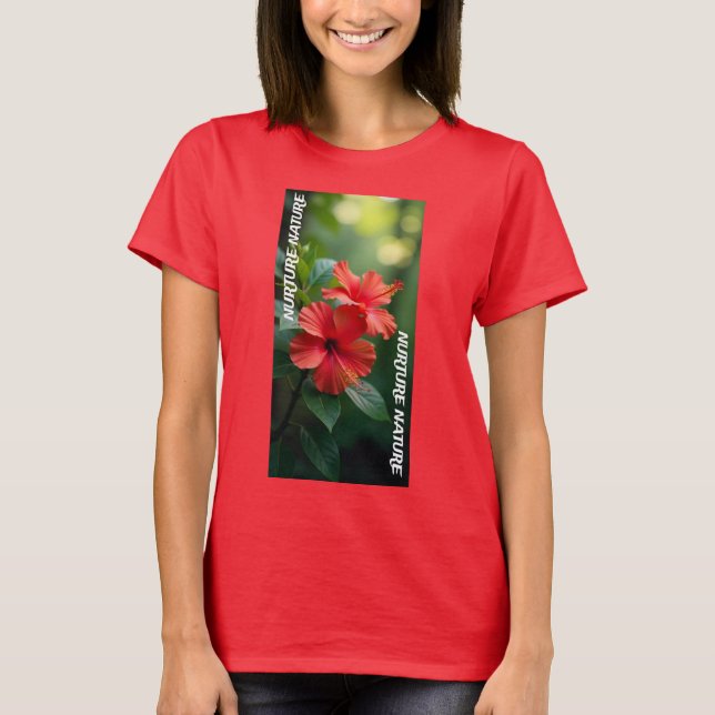 Camiseta Naturaleza de las nutrientes (Anverso)