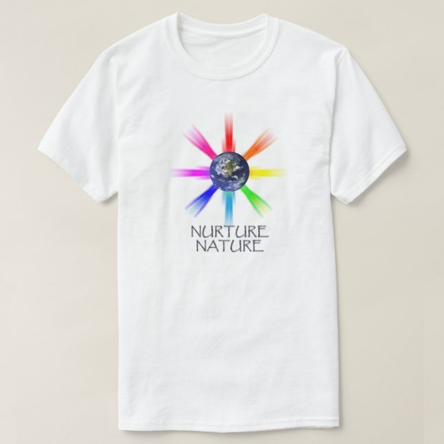 Camiseta Naturaleza de las nutrientes (Diseño del anverso)