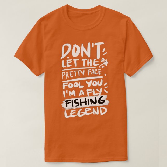 Camiseta Naturaleza de los aficionados a la pesca (Diseño del anverso)
