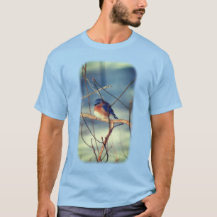 Camiseta Naturaleza de los animales de la especie azul del