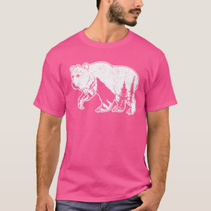 Camiseta Naturaleza de los Árboles de la Montaña Lover Anim