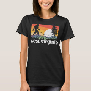 Camiseta Naturaleza de los árboles de las montañas Bigfoot