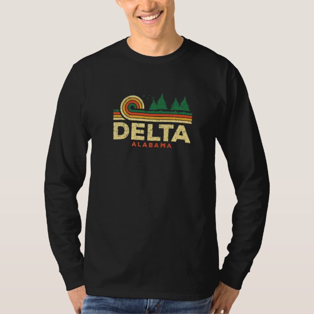 Camiseta Naturaleza de los bosques del Delta del Sol Evergr (Anverso)