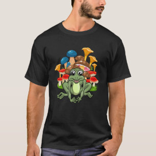 Camiseta Naturaleza de los hongos animales de la rana de an