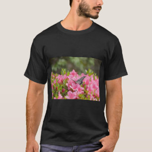 Camiseta Naturaleza de los insectos y las flores hermosas
