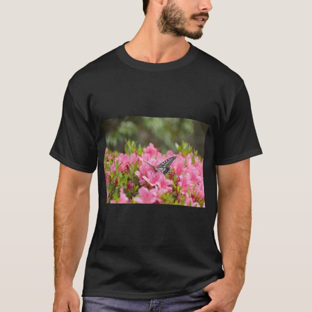 Camiseta Naturaleza de los insectos y las flores hermosas (Anverso)
