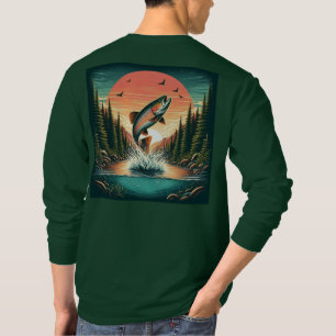 Camiseta Naturaleza de trucha del exterior
