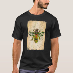 Camiseta Naturaleza del apicultor de la planta de abejas