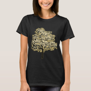 Camiseta Naturaleza del árbol de oro