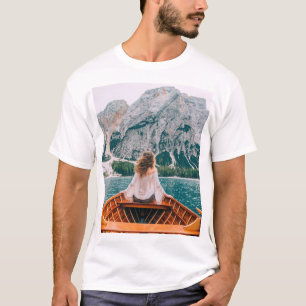 Camiseta Naturaleza del lago alpino de Silhouette
