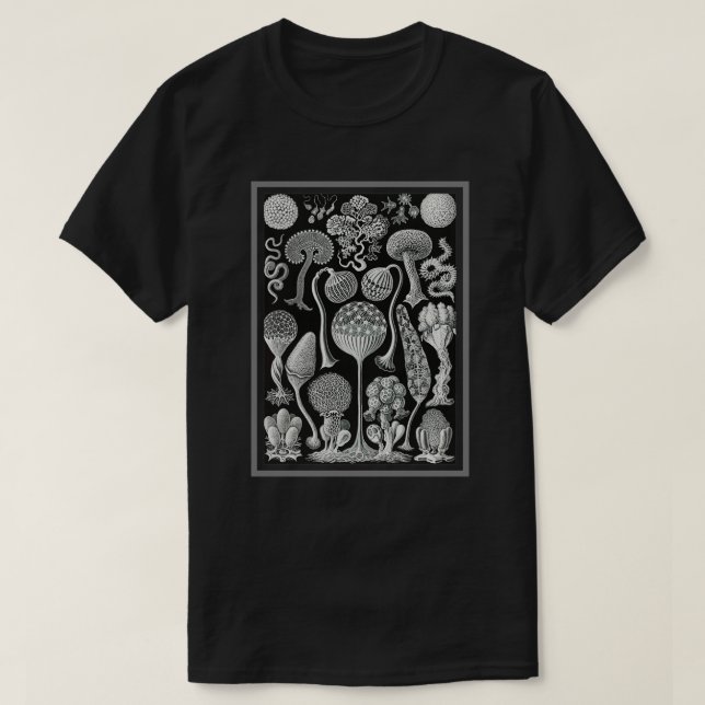 Camiseta Naturaleza del moho delgado (Diseño del anverso)