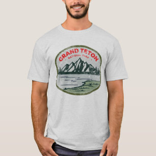 Camiseta Naturaleza del Parque Nacional del Gran Tetón
