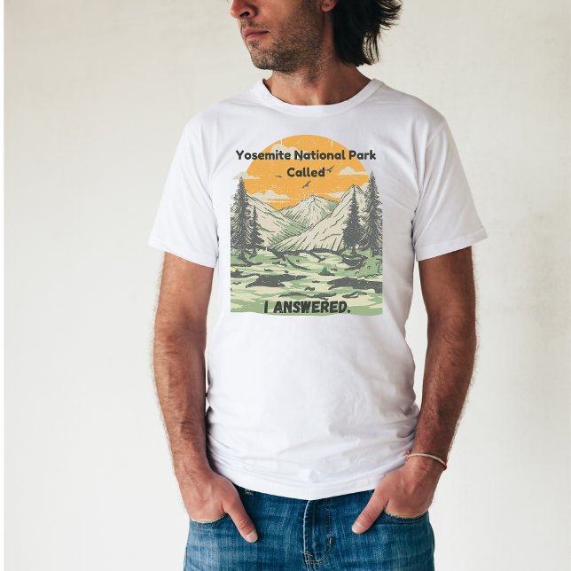 Camiseta Naturaleza del Parque Yosemite de la impresión ver (Subido por el creador)
