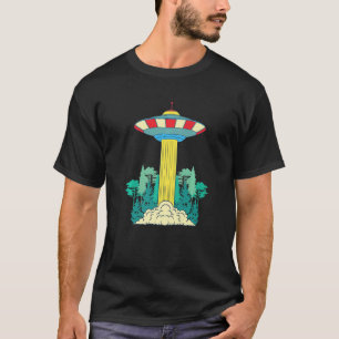 Camiseta Naturaleza del secuestro de OVNI Ciencia forestal
