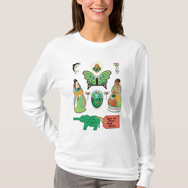 Camiseta Naturaleza del valor (Anverso)
