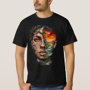 Camiseta "Naturaleza dentro de ella"