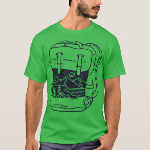 Camiseta Naturaleza Dentro De La Mochila