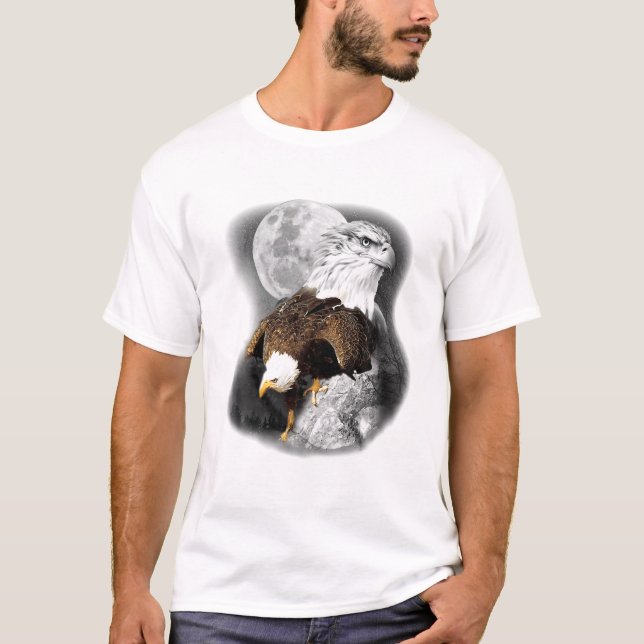 Camiseta Naturaleza estadounidense Águila Material gráfico  (Anverso)