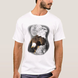 Camiseta Naturaleza estadounidense Águila Material gráfico 