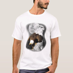 Camiseta Naturaleza estadounidense Águila Material gráfico