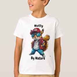 Camiseta Naturaleza Estilo de la calle de las ardillas urba