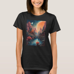 Camiseta Naturaleza etérea Naturaleza serena Colores vibran