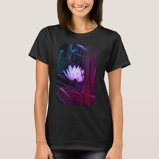 Camiseta Naturaleza floral de la Lily Lotus Water Lily (Anverso)