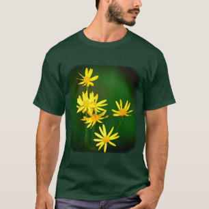 Camiseta Naturaleza floral de la margarita amarilla