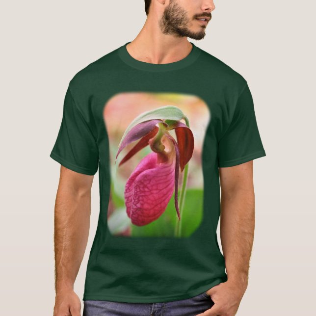 Camiseta Naturaleza floral de Lady Slipper (Anverso)