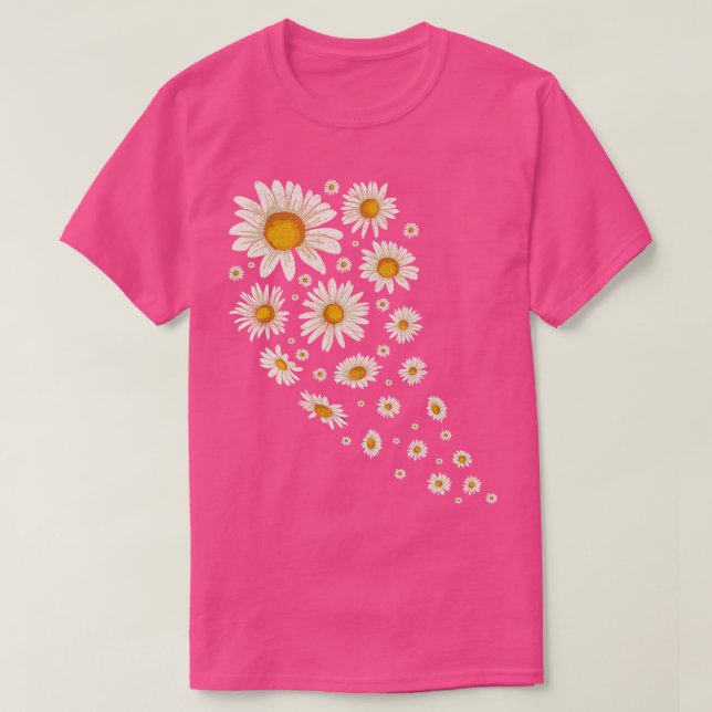 Camiseta Naturaleza Floral Jardín Daisy Lover Daisy Flor (Diseño del anverso)