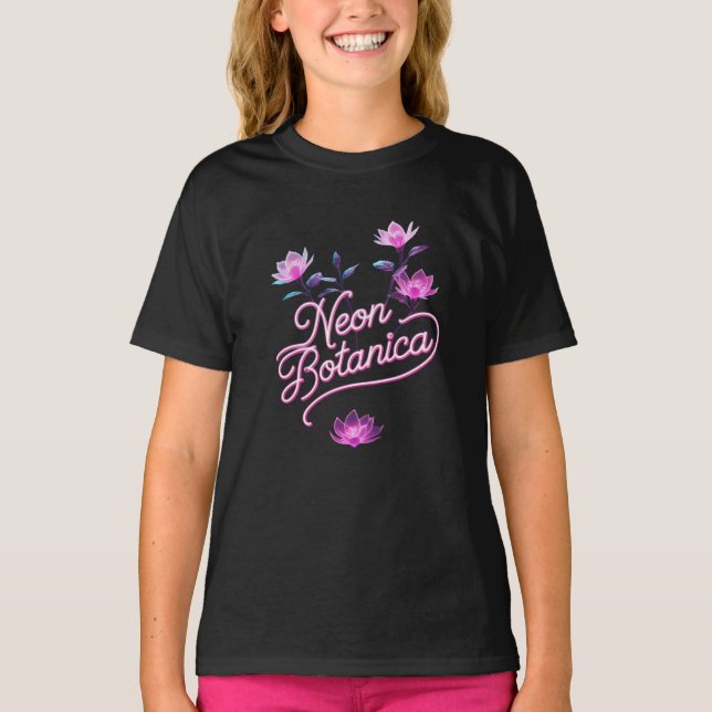 Camiseta Naturaleza futurista (Anverso)