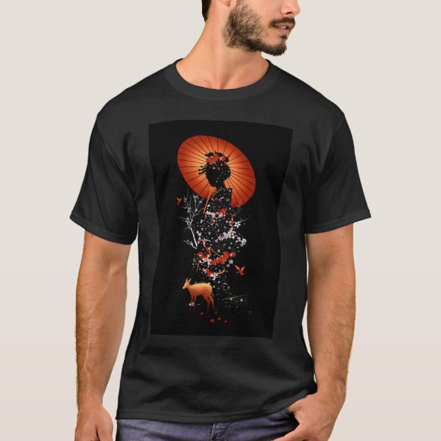 Camiseta Naturaleza Geisha (Anverso)