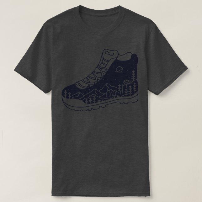 Camiseta Naturaleza interior del arranque (Diseño del anverso)