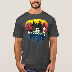 Camiseta Naturaleza maravillosa de Triatlón 1