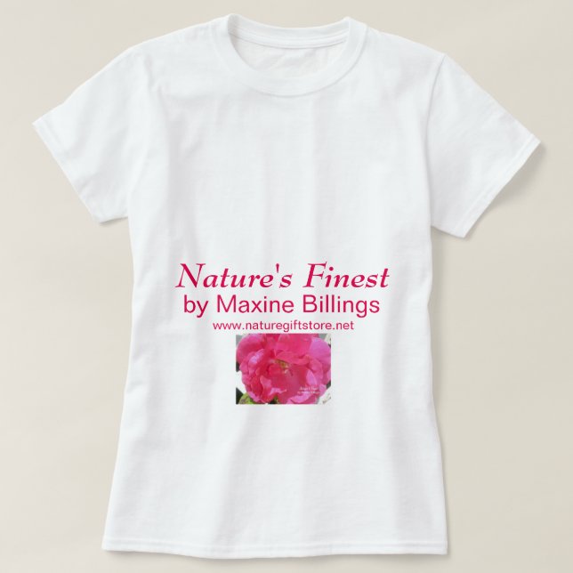 CAMISETA (naturaleza más fina por las (Diseño del anverso)